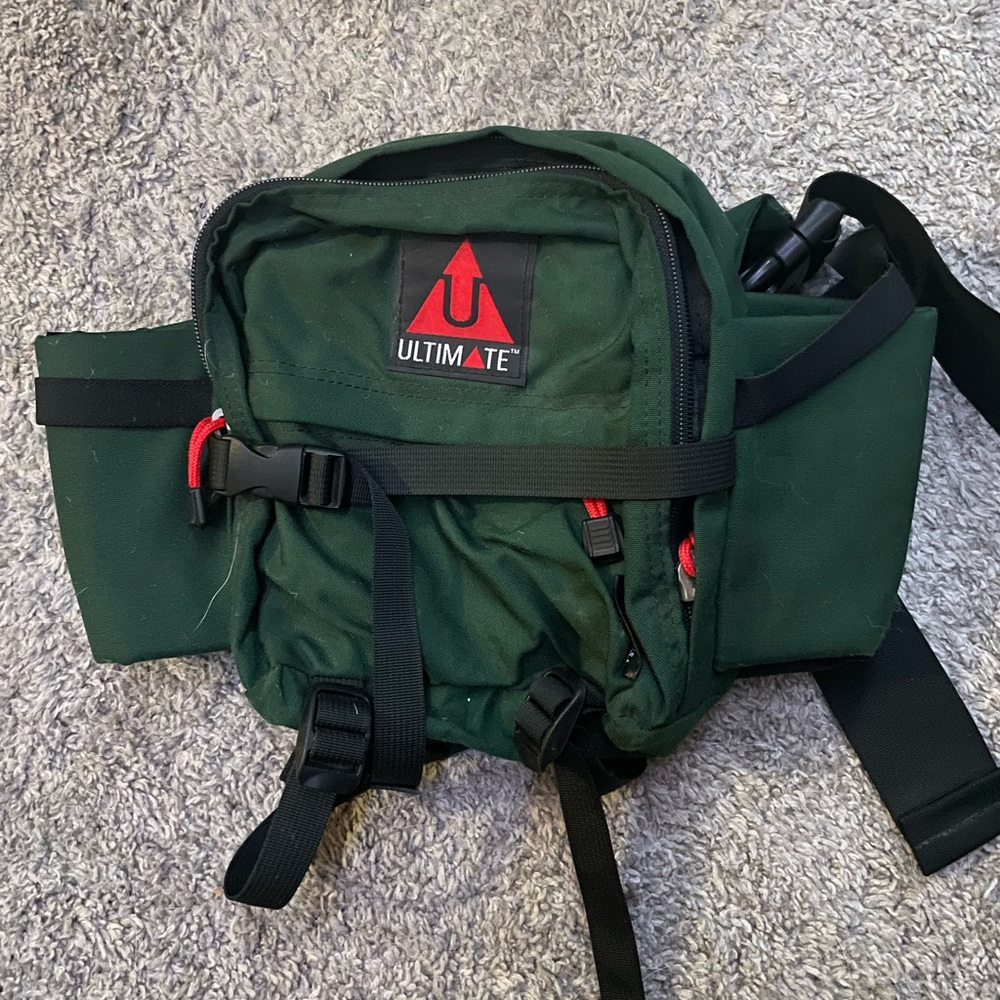 Mini backpack style fanny pack